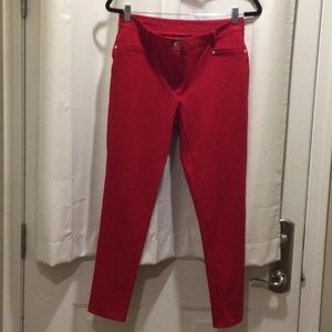 Chico’s Red Jeans 0